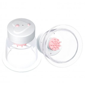 MizzZee - Rotate Stimulation Breast Pump Suction Nipple Massager (Chargeable - Transparent)